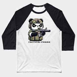 Tactical Panda Baseball T-Shirt